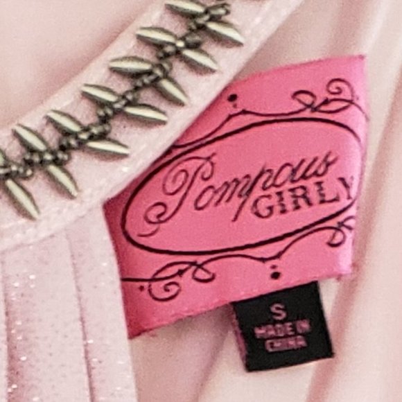 POMPAUS  Girly  women's Maxi Dress . - Picture 8 of 16